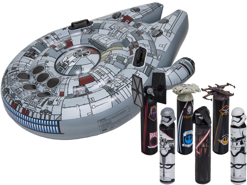 Star Wars Millennium Falcon XL Ride-On and Dice Sticks