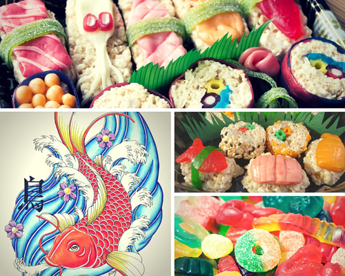 Sushi Candy party