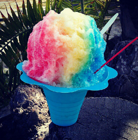 Hula Girl Shaved Ice