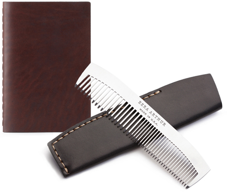 Ezra Arthur Notebook and Pocket Comb