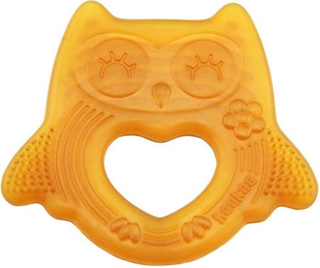 Haakaa Happy Owl Natural Rubber Teether