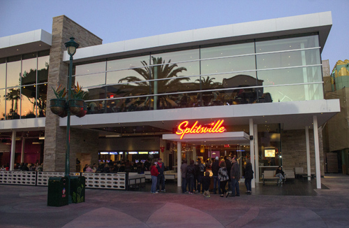 Splitsville Luxury Lanes in Disneyland's Downtown Disney