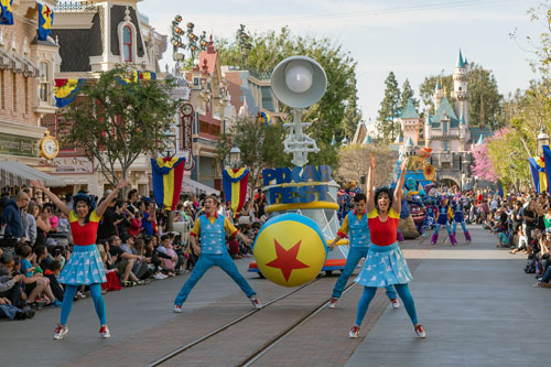 Disney California Adventure Pixar Play Parade