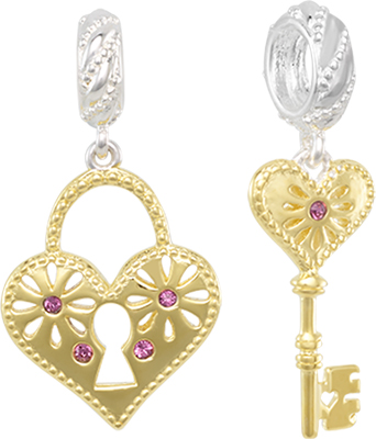 Chamilia Lock and Key Charms