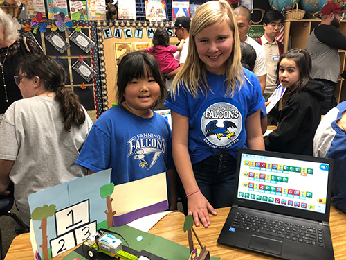 Brea Olinda Unified School District Code to the Future program