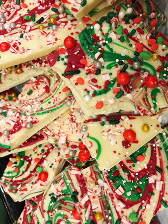 Christmas Bark at GT Bakery