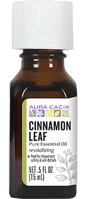 Aura Cacia Cinnamon Leaf Essential Oil