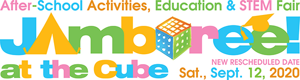 Jamboree at the Cube Logo 2020 Rescheduled