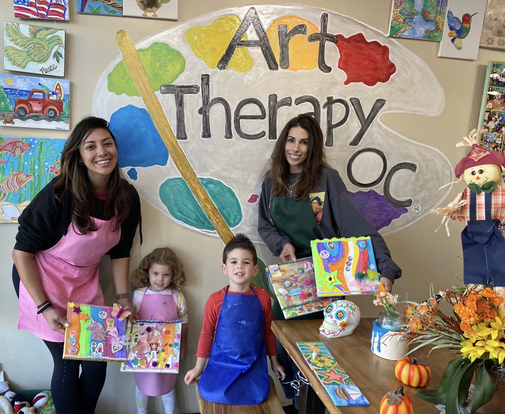 Art Therapy OC Holiday Family Wellness