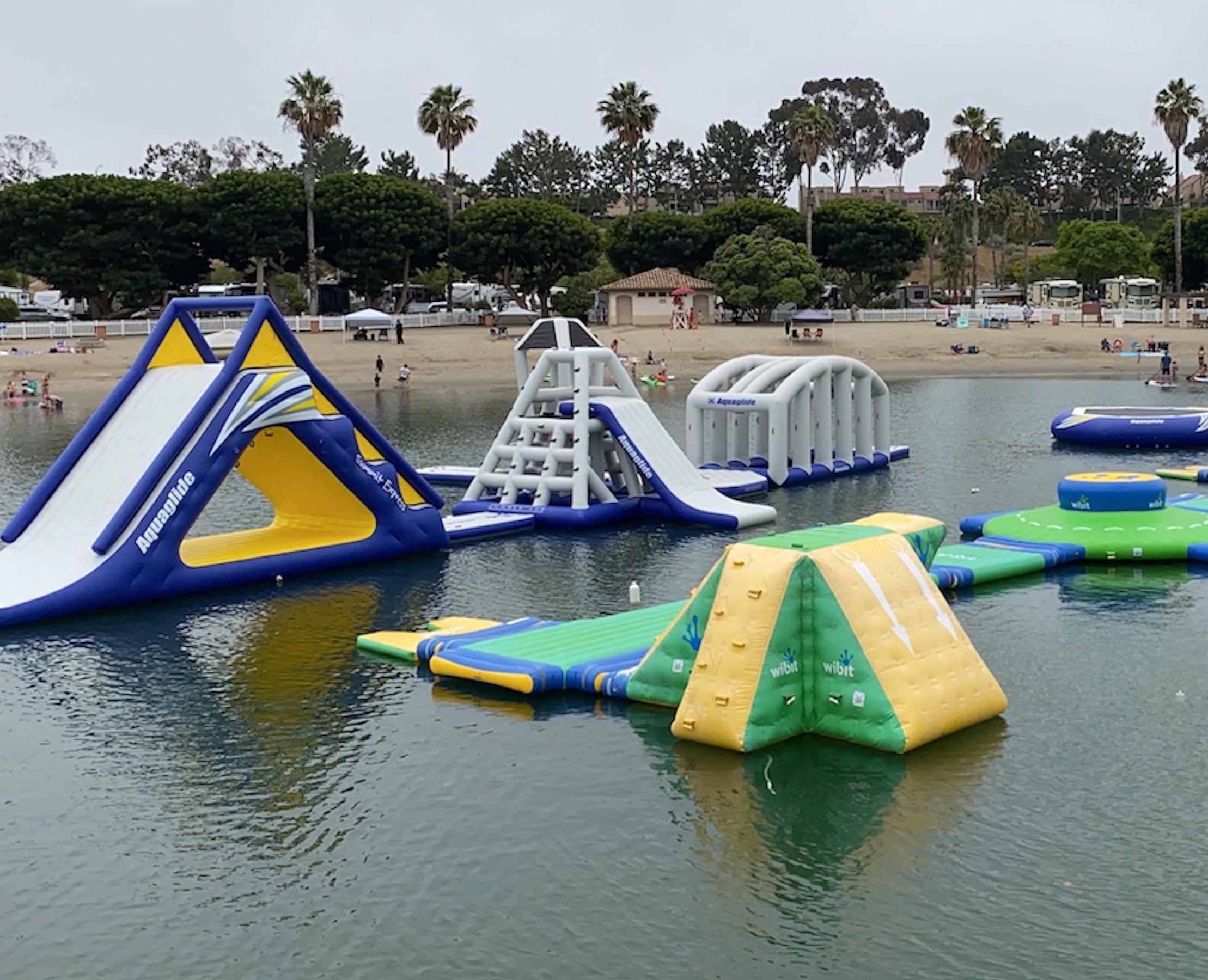 Newport Dunes Inflatable Water Park Opens Parenting OC