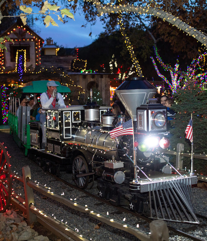 Irvine Park Railroad’s Christmas Train Parenting OC