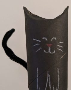 paper black cat