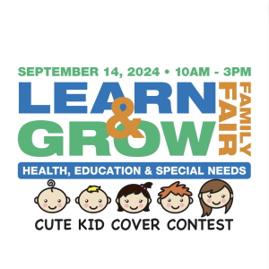 Learn & Grow with Cute Kid Cover Contest Logo