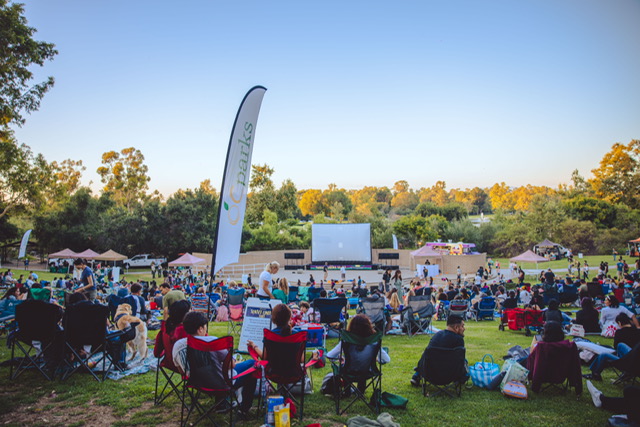 OC Parks Sunset Cinema